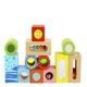 Bloc din lemn Tooky Toy multifunctional Castel foto