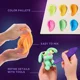 Творческий набор с воздушным пластилином Okto DIY Air Clay Маленькие миры. Зайчик на Луне foto