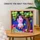 Творческий набор с воздушным пластилином Okto DIY Air Clay Маленькие миры. Летучая мышь foto