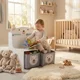 Bancuta cu spatiu de depozitare pentru jucarii si carti U-Grow Bear foto