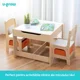 Set cu masuta si 2 scaune U-Grow Natural foto