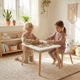 Masuta multifunctionala 2-in-1 si 2 scaunele U-Grow Bear foto