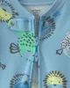 Carter's Pijama cu talpa din bumbac Pufferfish foto
