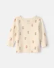 Carter's Set 2 piese Teddy Bear - salopeta si tricou cu maneca lunga foto