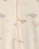 Carter's Set 2 pijamale cu talpa Whale & Stripes foto