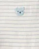 Carter's Set 3 piese Terry Bear - vesta cu gluga, pantaloni si body foto