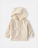 Carter's Set 3 piese Terry Sheep - vesta cu gluga, pantaloni si body foto