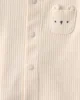 Carter's Set 3 piese Teddy Bear - cardigan, body si pantaloni foto