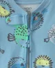 Carter's Pijama din bumbac Pufferfish foto