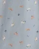 Carter's Set 3 piese Blue Doggy - 2 body si pantaloni foto