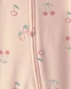 Carter's Pijama cu talpa din bumbac Strawberry Love foto