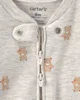 Carter's Pijama cu talpa din bumbac Teddy Bear foto