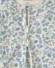 Carter's Pijama cu talpa din bumbac Floral Blueberry foto