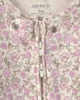 Carter's Pijama cu talpa din bumbac Mauve Floral foto