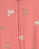 Carter's Pijama cu talpa Pink Doggy foto