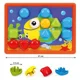 Развивающая мозаика с кнопками TechnoK Toys, 36 деталей foto