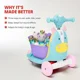Trotineta 3 in 1 Skip Hop Zoo Ride On Hedgehog foto