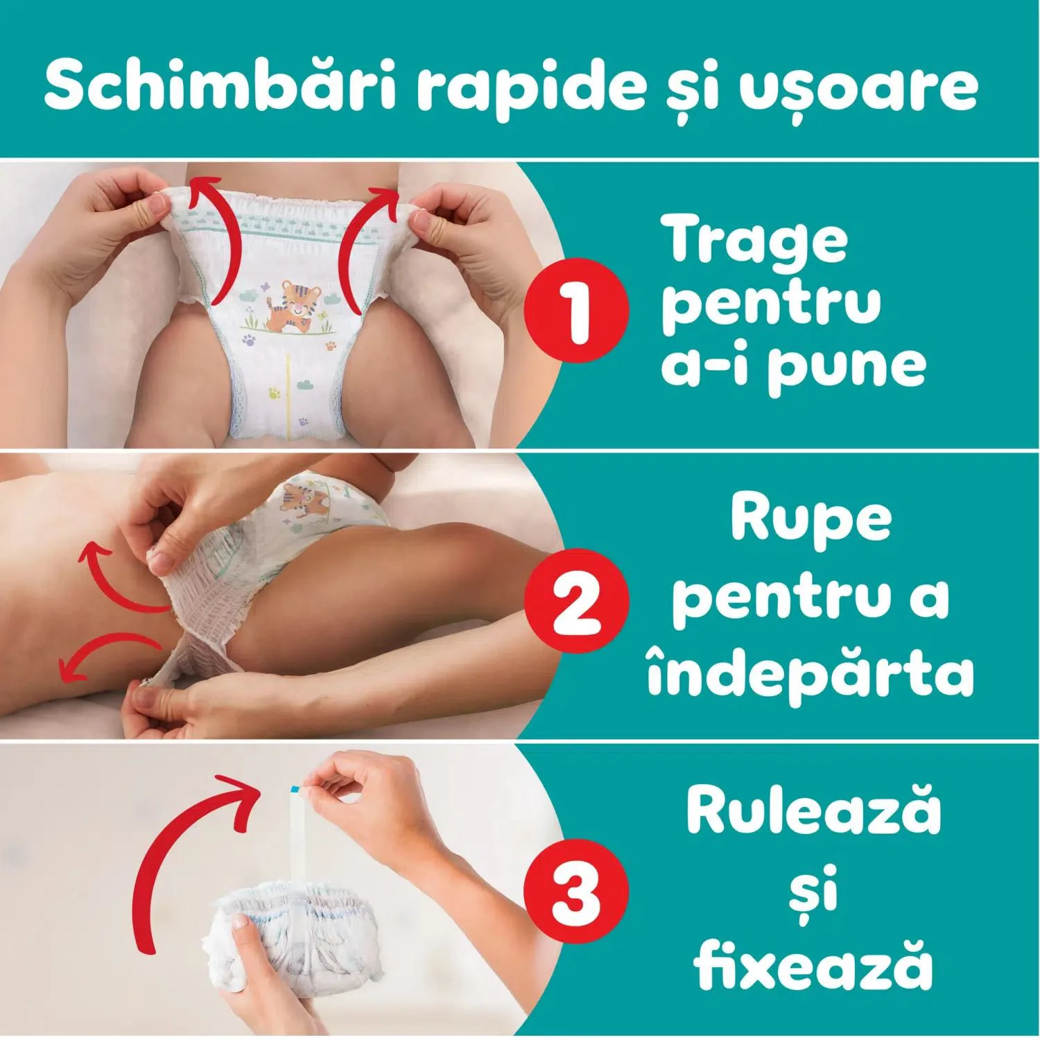 Chilotei Pampers Pants Unisex 6 (13-19 kg), 42 buc. foto