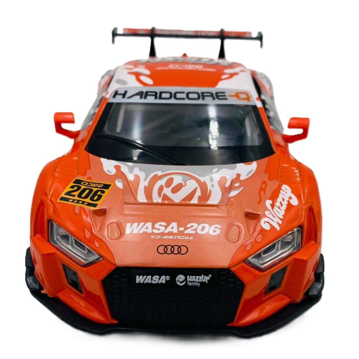 Металлическая машинка Audi R8 LMS, масштаб 1:24 foto