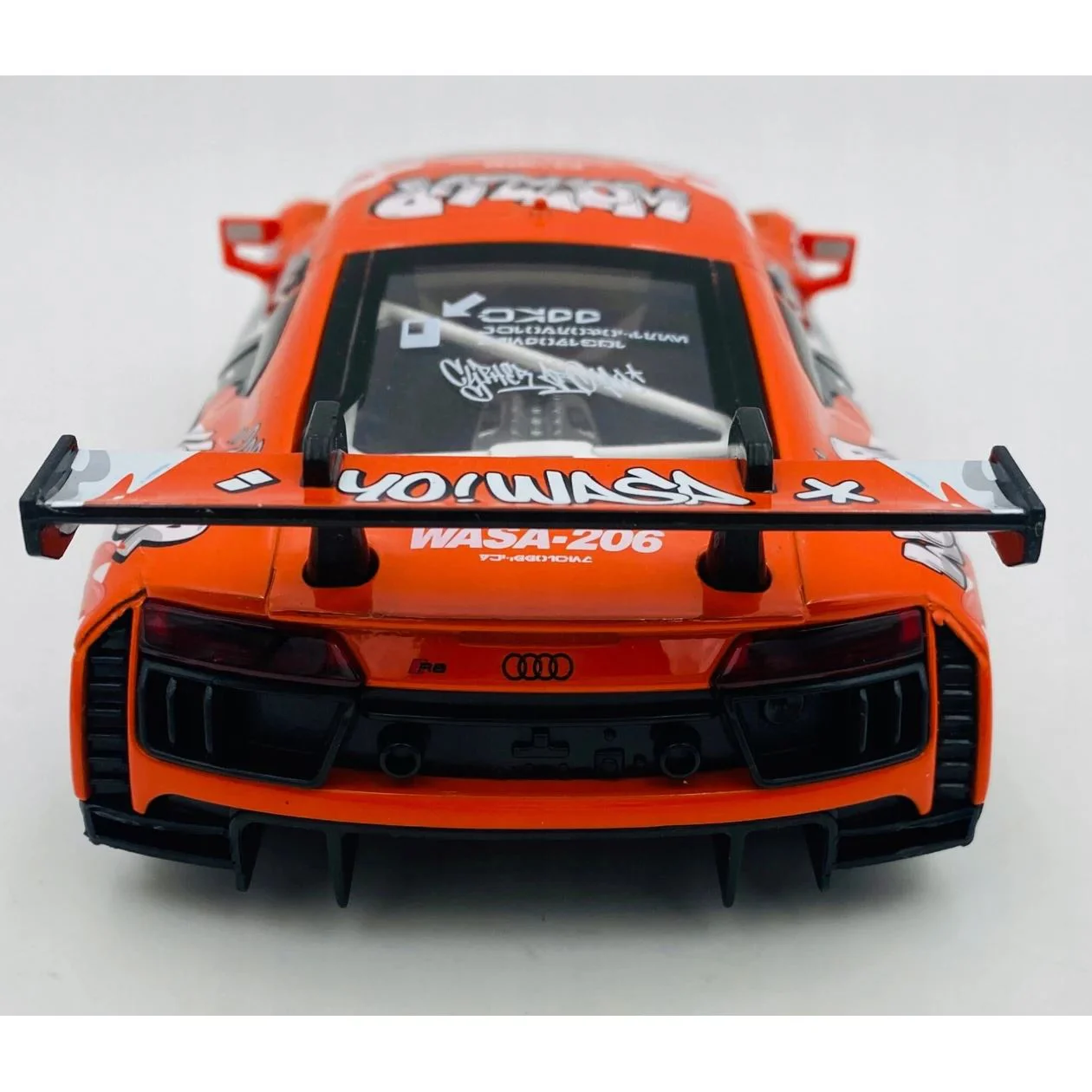 Металлическая машинка Audi R8 LMS, масштаб 1:24 foto