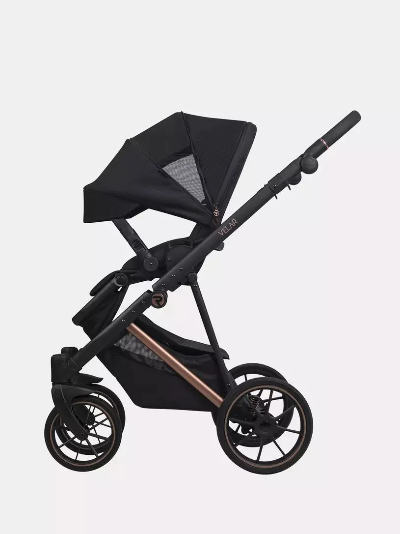 Carucior 2in1 Riko Velar 05 Magma, Negru foto