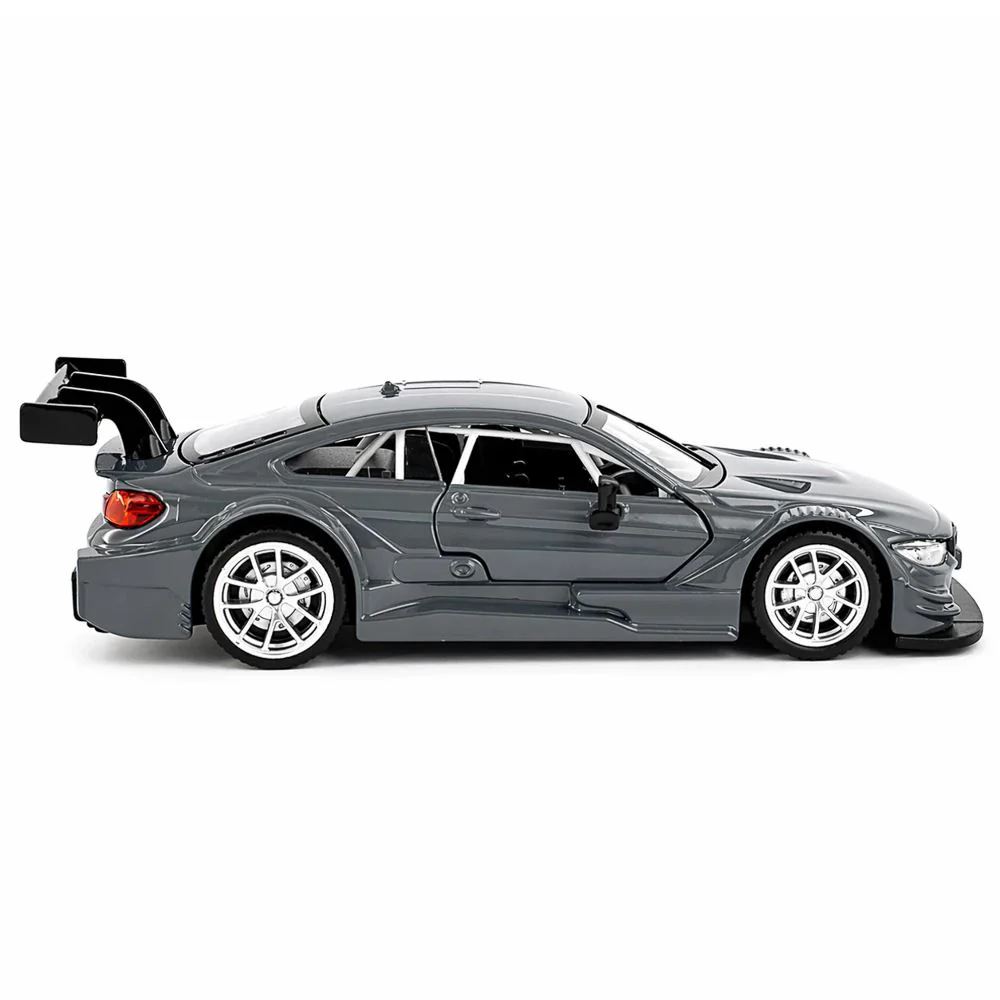 Металлическая машинка BMW M4 DTM с инерционным механизмом 1:36, в асс. foto