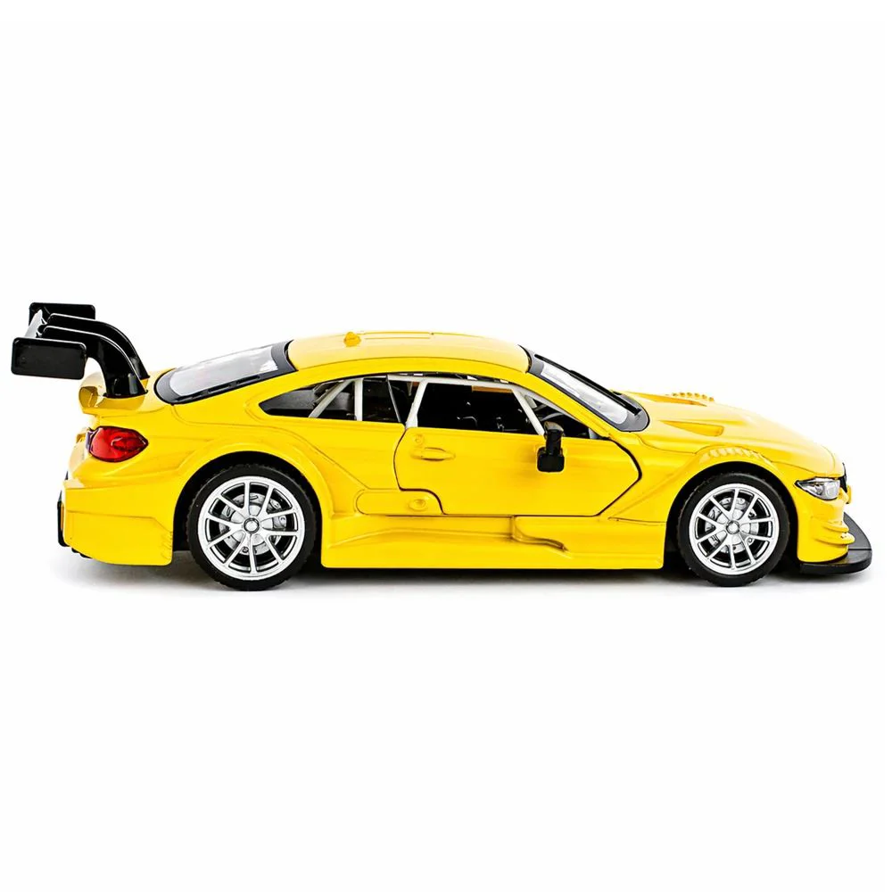 Металлическая машинка BMW M4 DTM с инерционным механизмом 1:36, в асс. foto