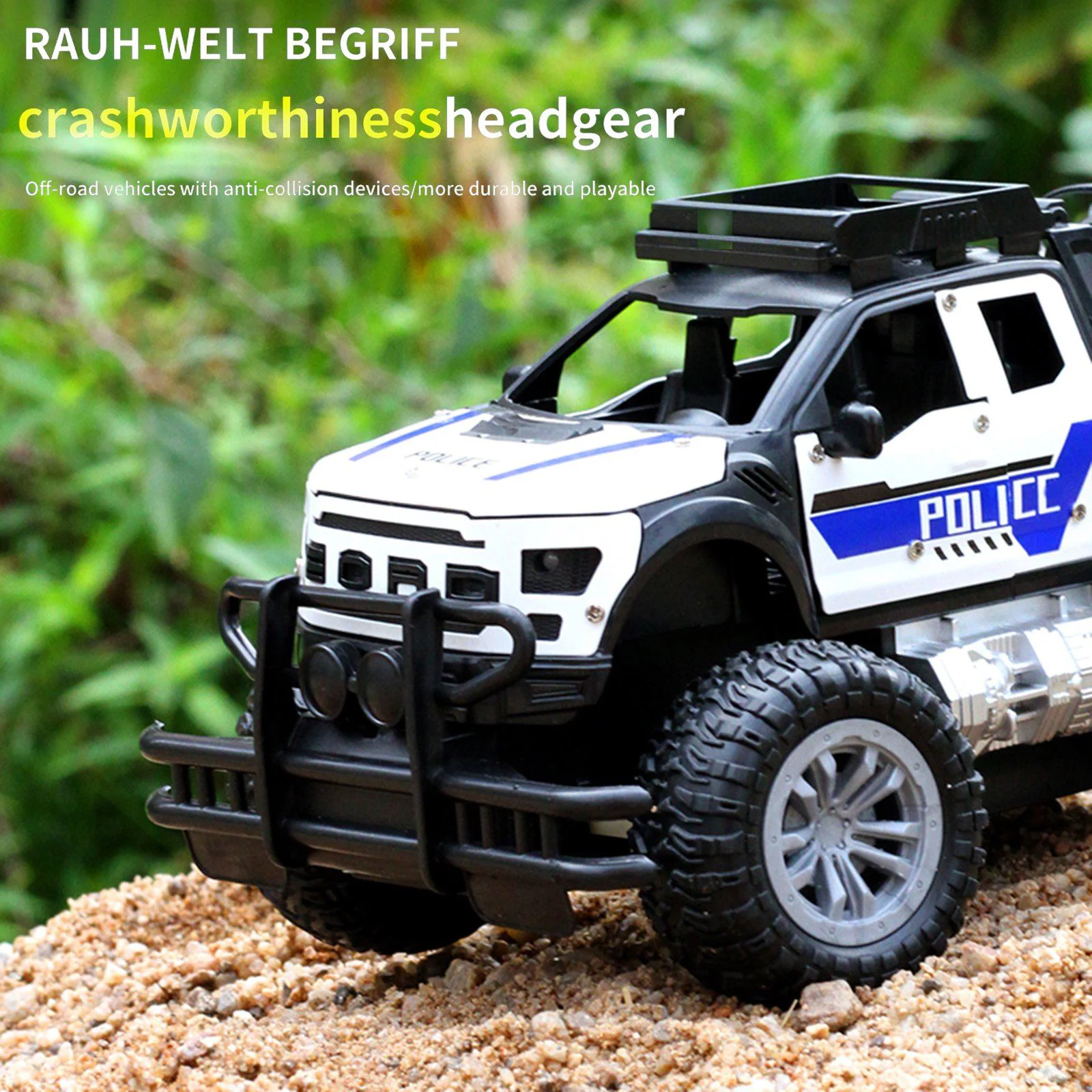Masina Off-Road cu radiocomanda, acumulator USB, 27MHz foto