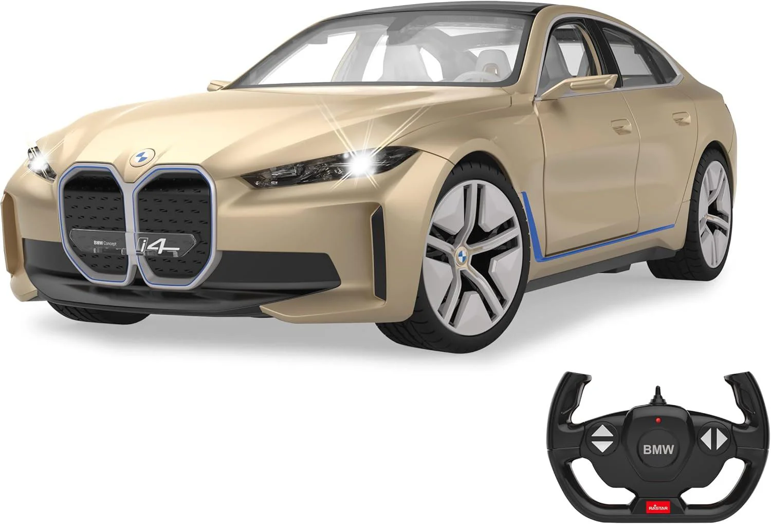 Радиоуправляемая машинка RC BMW i4, масштаб 1:14 foto