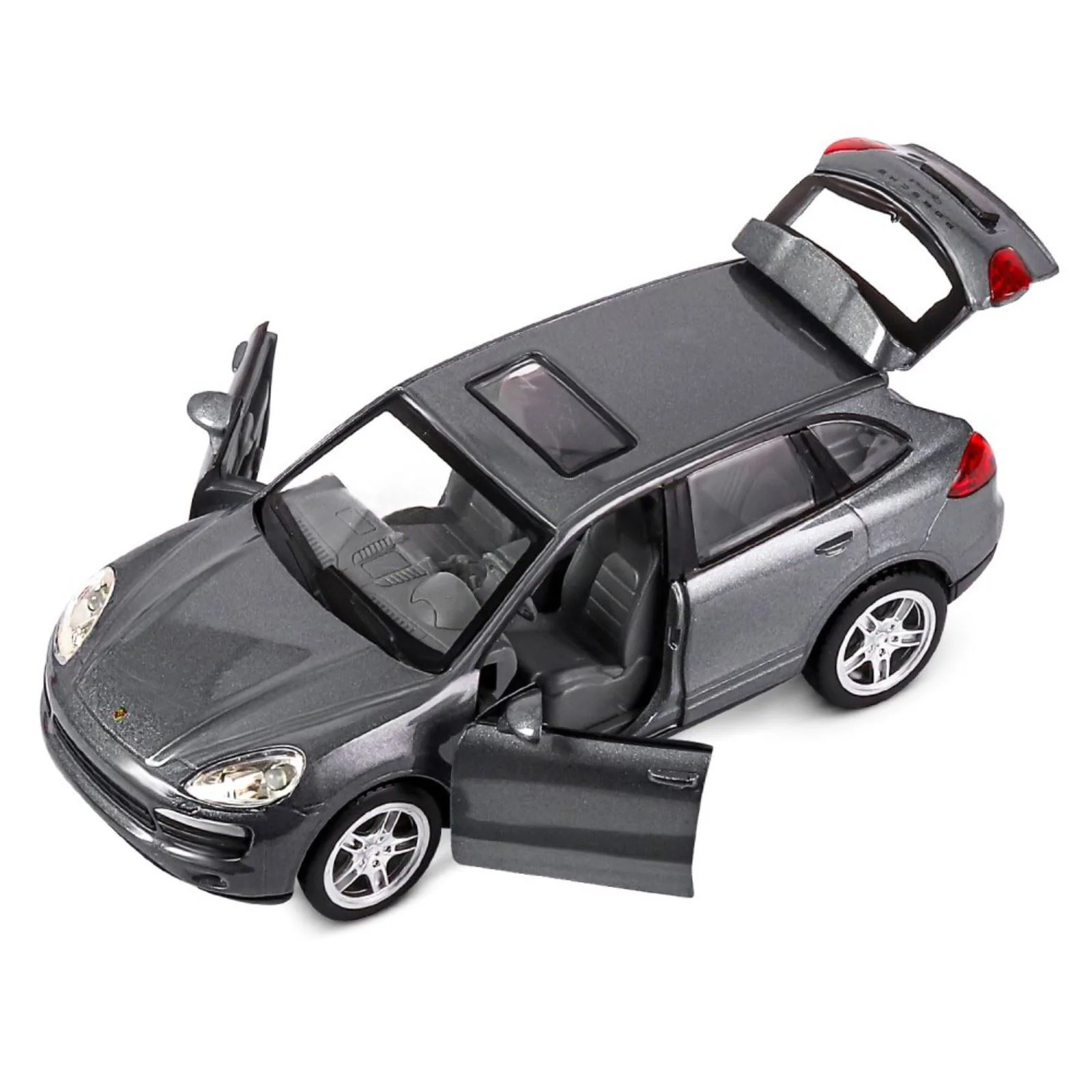 Металлическая машинка Porsche Cayenne с инерционным механизмом, масштаб 1:32 foto