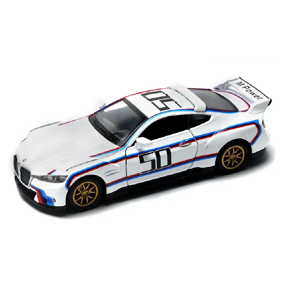Металлическая машинка с инерционным механизмом, масштаб 1:43, в асс. foto