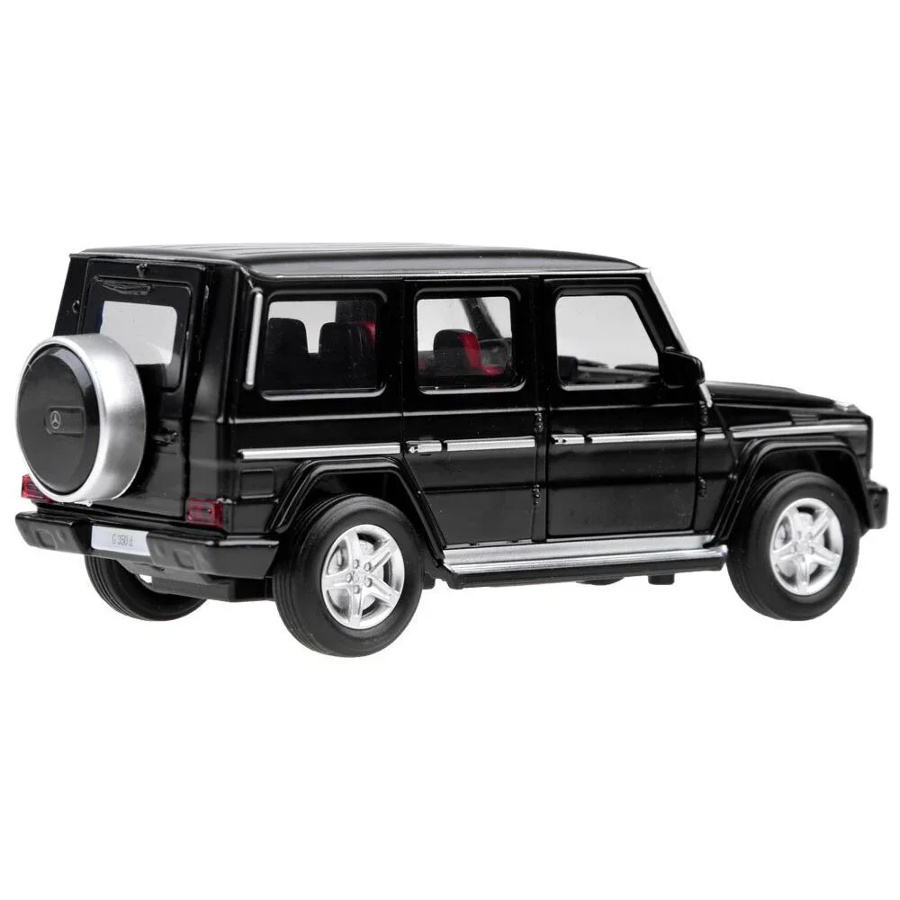Металлическая инерционная машинка Mercedes-Benz G350 со световыми и звуковыми эффектами,масштаб 1:32 foto