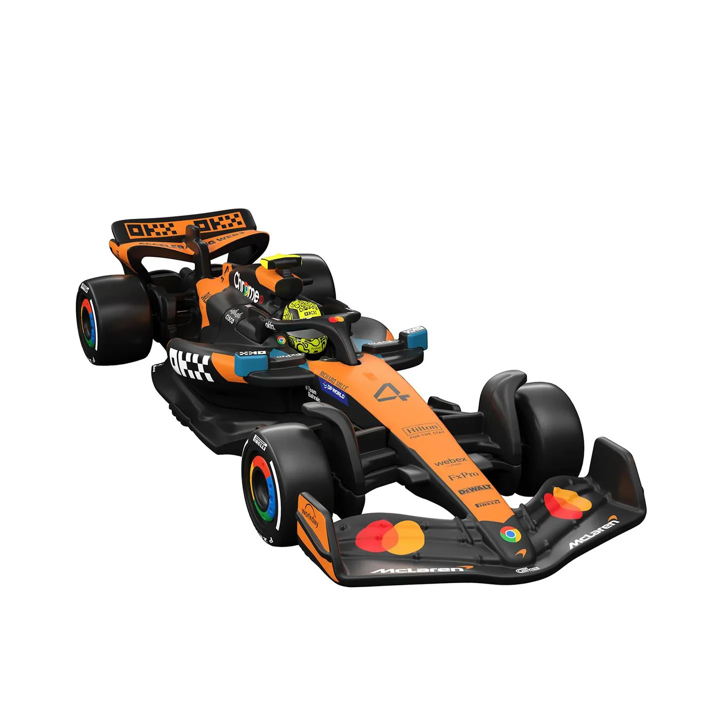 Masinuta de colectie Hot Wheels Formula 1 Lando Norris, 1:64 foto
