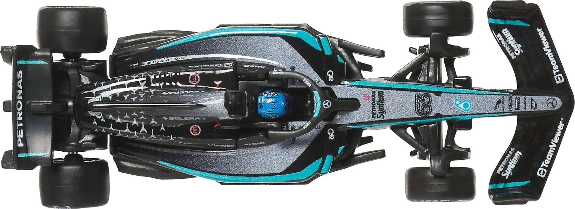 Masinuta de colectie Hot Wheels Formula 1: Mercedes-benz #63, 1:64 foto