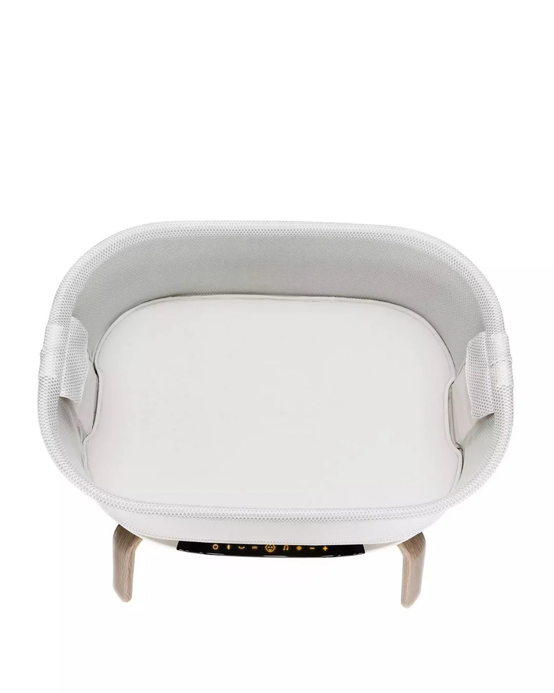 Patut co-sleeper Graco Eluma Nest Luna cu leganare si sistem inteligent de detectare a plansului foto