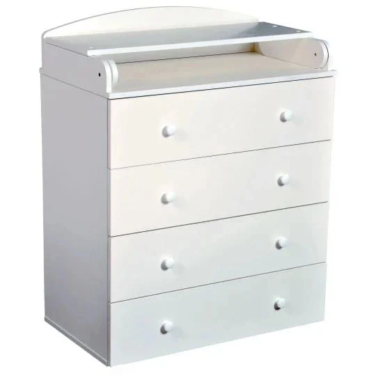 Комод с пеленальным столиком PernaMea HappyBaby Pro 800 DSP White foto