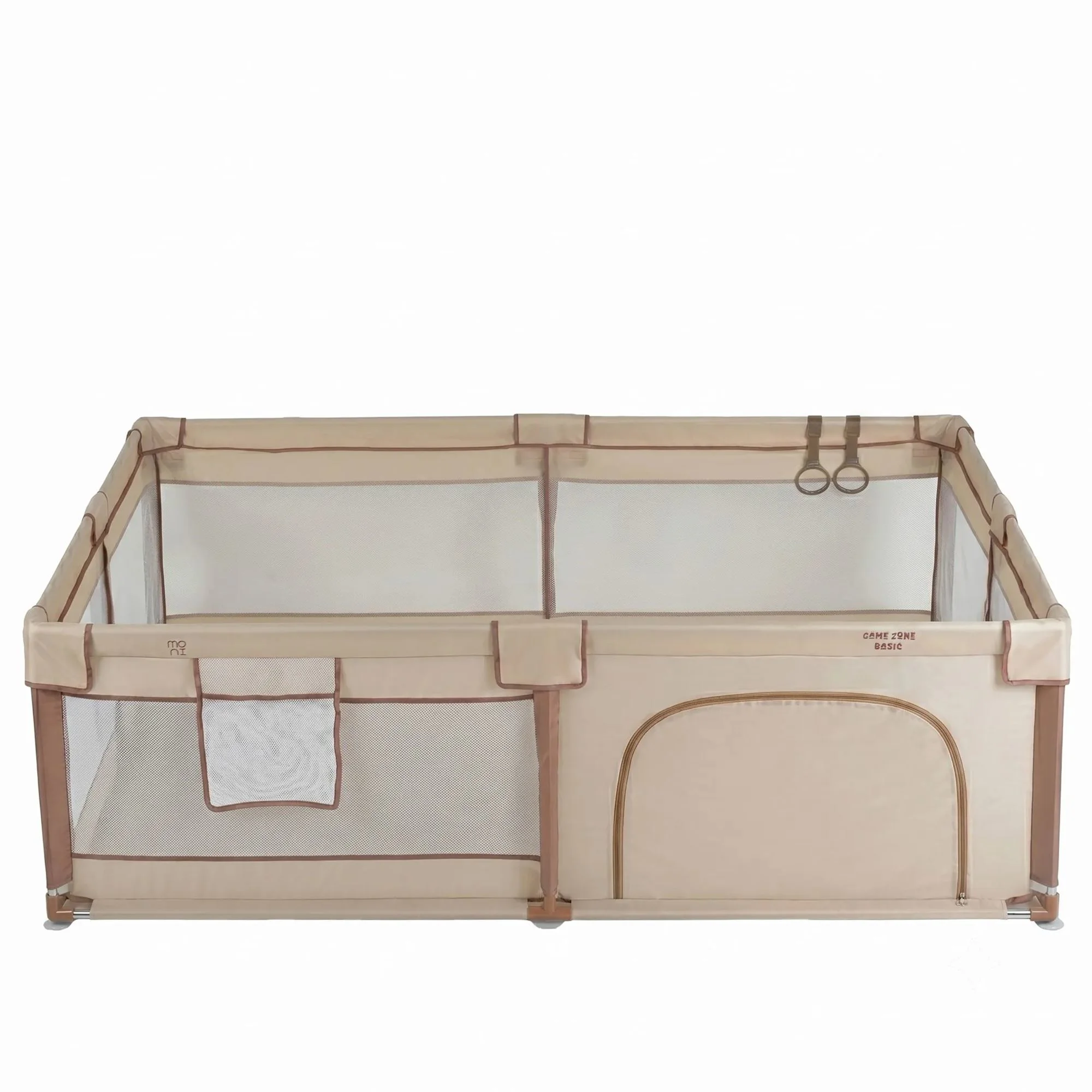 Tarc pliabil Moni GameZone Basic Beige, 150x200 cm foto