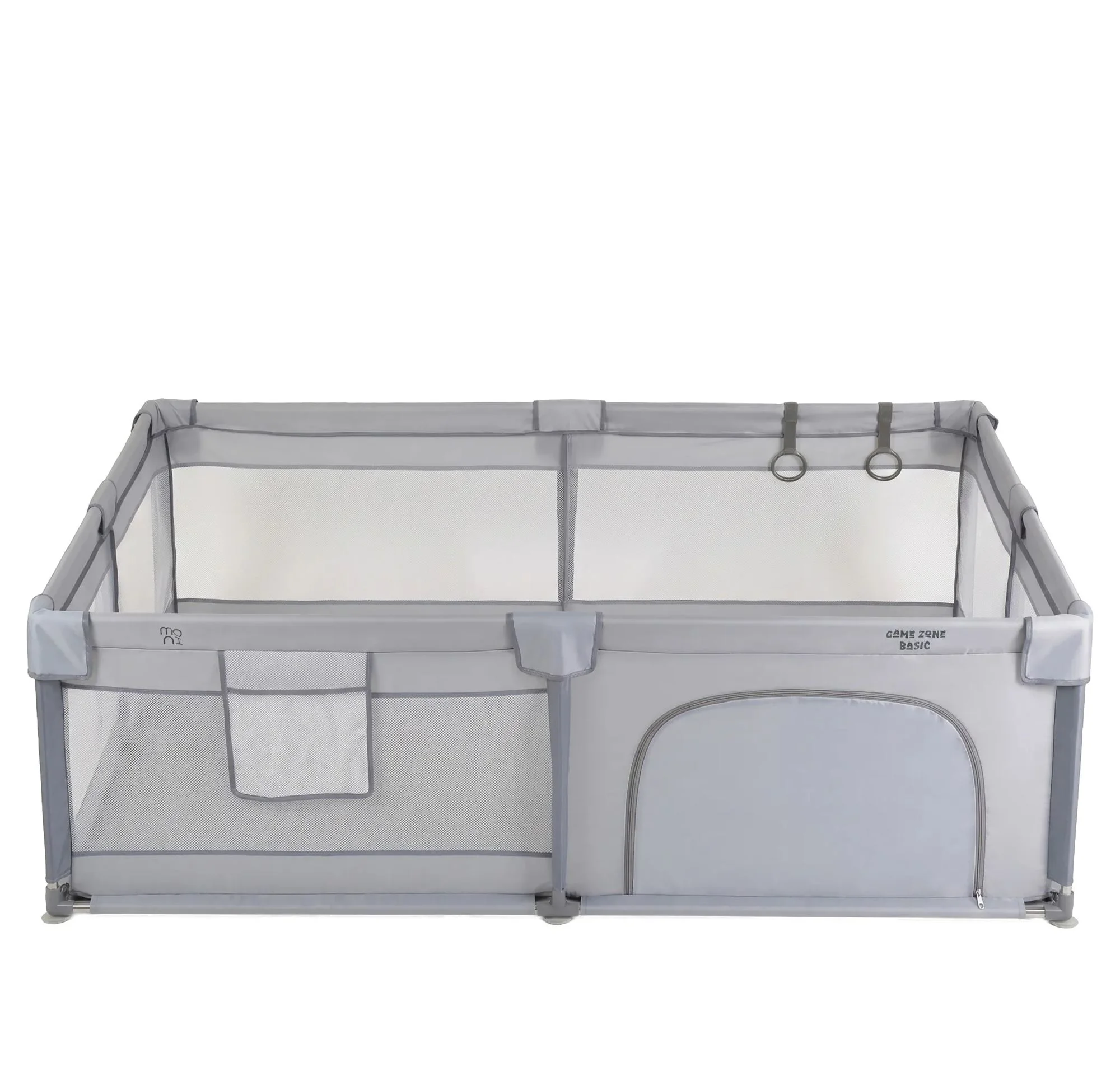 Tarc pliabil Moni GameZone Basic Grey, 150x200 cm foto