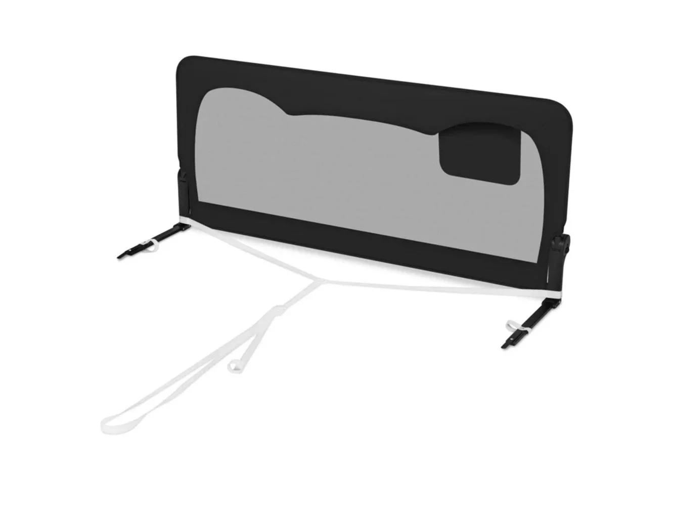 Барьер безопасности Lionelo Hanna Black Onyx, 150x67 см foto