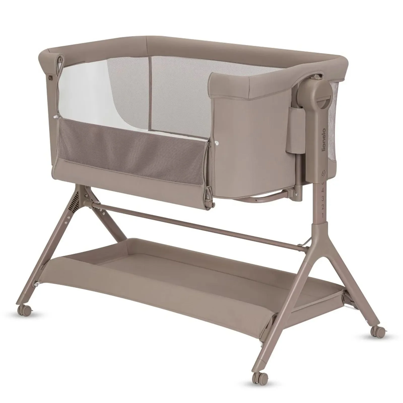 Co-sleeper Lionelo Leonie Plus Beige Taupe foto