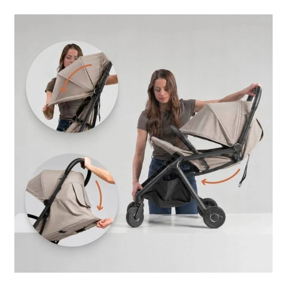 Carucior 2in1 Lionelo Sia Flex Beige Sand foto