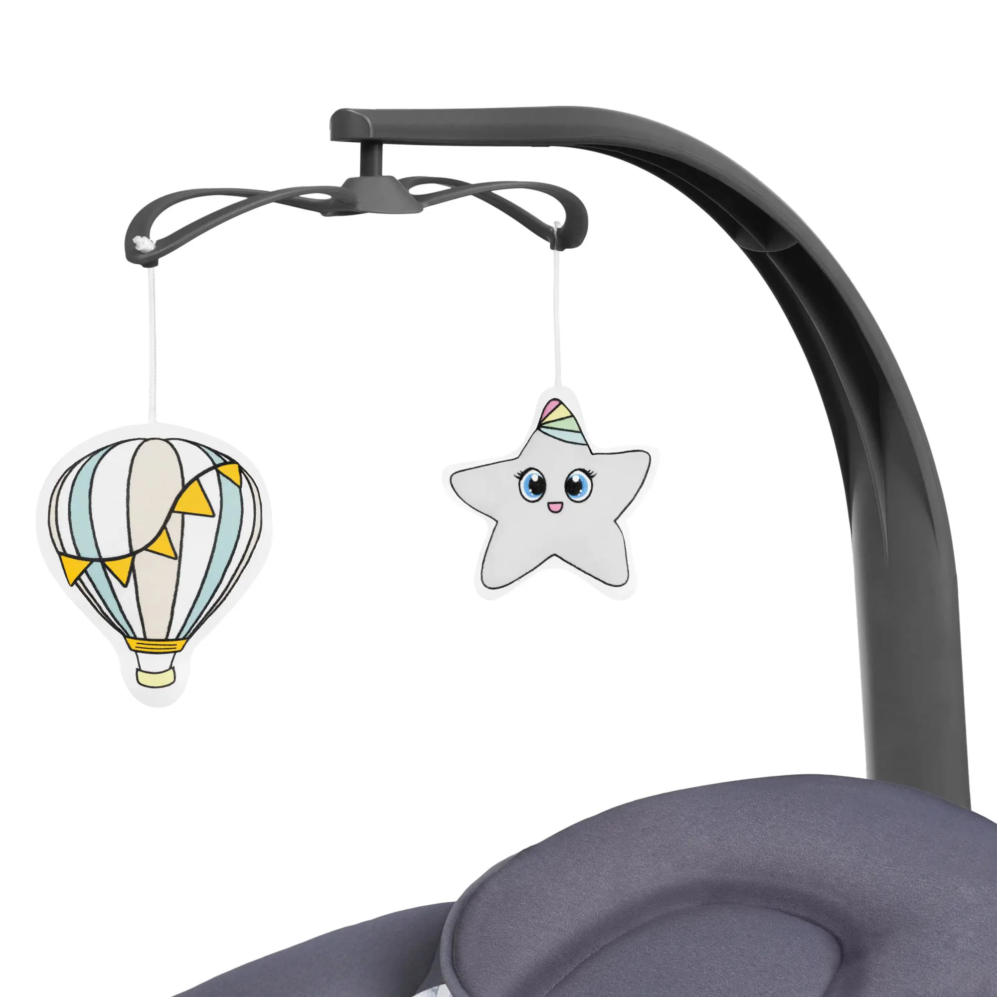 Balansoar Lionelo Ralf Grey White (ENG) foto
