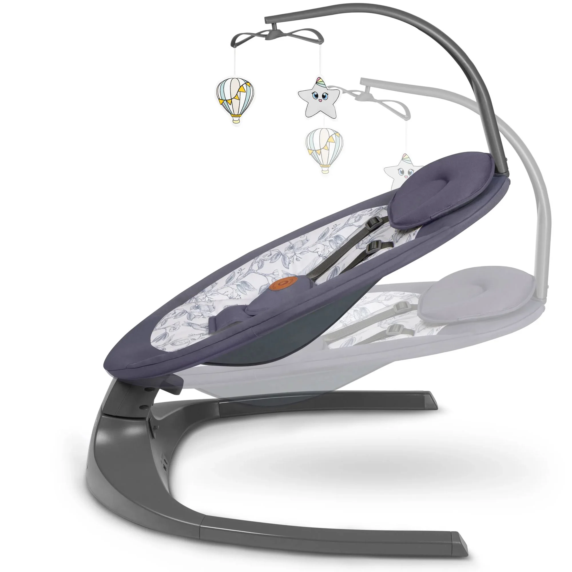 Balansoar Lionelo Ralf Grey White (ENG) foto