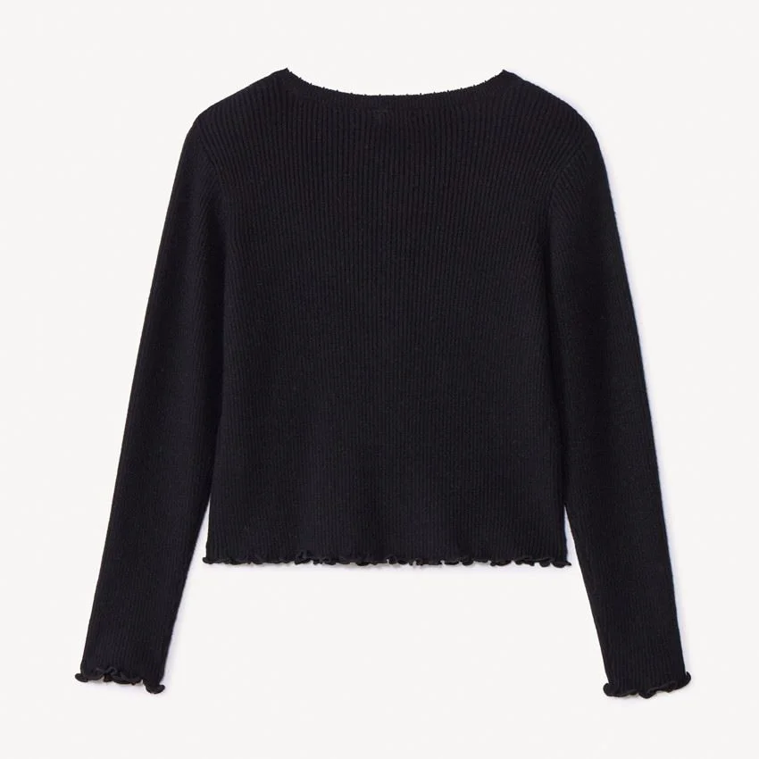 Orchestra Cardigan tricotat cu broderie foto