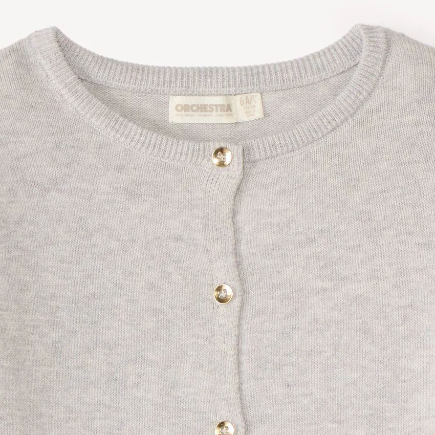 Orchestra Cardigan tricotat Grey foto