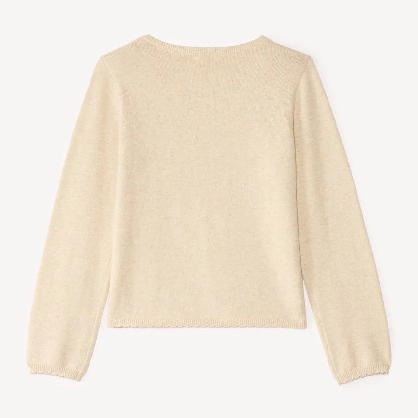 Orchestra Cardigan tricotat Beige foto