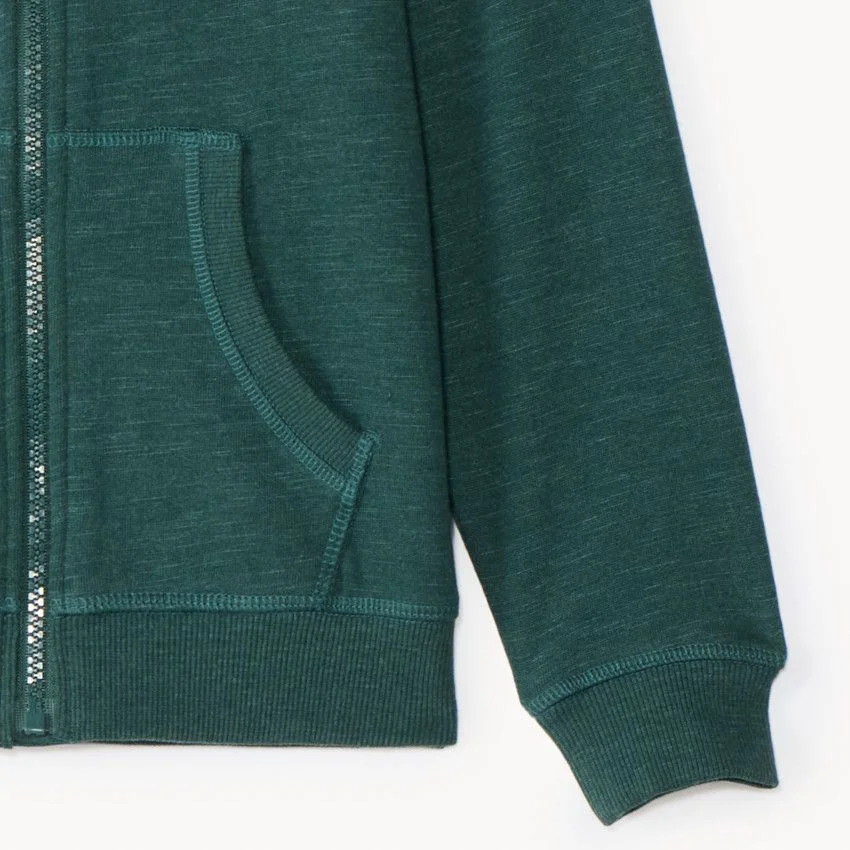 Orchestra Hanorac din fleece cu gluga Dark Green foto