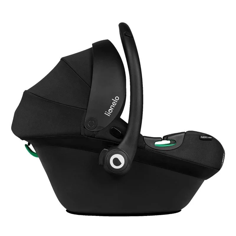 Автолюлька 40–87 см (I-Size) Lionelo Astrid Black Grey foto