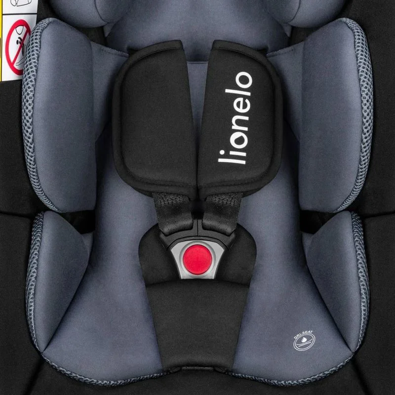 Автолюлька 40–87 см (I-Size) Lionelo Astrid Black Grey foto