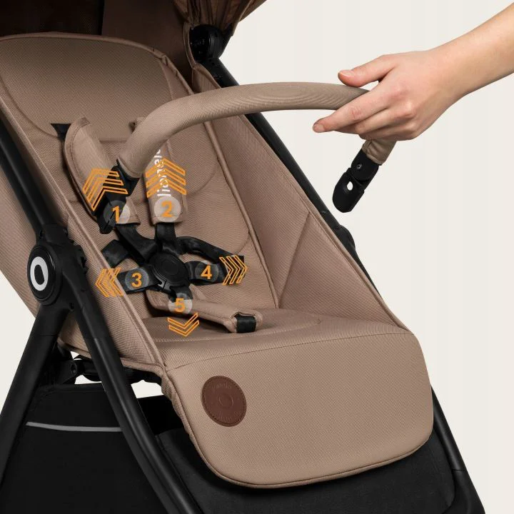 Carucior Lionelo Ingrid Beige Sand foto